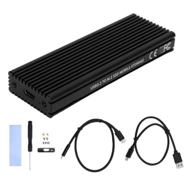 Imagem de Zyyini M.2 NVME SSD Gabinete, USB C 3.1 Gen 2 para NVME PCIE M.2 Adaptador SSD Com Protocolo de Aceleração UASP, para NVME ATA SSD SSD 2230 2242 2260 2280