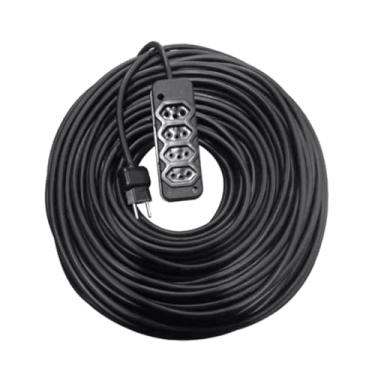 Imagem de Extensão Elétrica 30m Reforçada Cabo PP 2x2 5mm 10A Segura