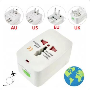 Imagem de Adaptador Universal de Alta Potência para Viagem Global - LIPPIN