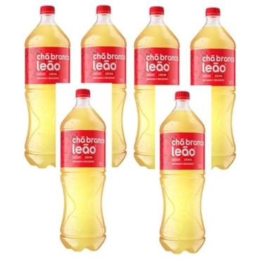 Imagem de Chá Leão Branco Lichia Zero Pet 1,5l 6 Unidades