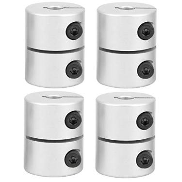 Imagem de Garosa Prenda de 4pcs Em Acoplamentos, Conector do Acoplador do Eixo de Acoplamento do Eixo de Liga de Alumínio para a Máquina CNC Machine 3D Printer Diy Coder