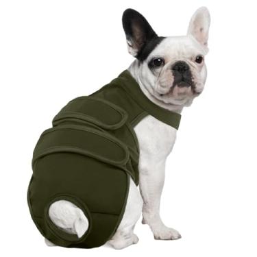 Imagem de Leletail Fraldas para cães, reutilizáveis, laváveis, menstruais, com suspensório, calcinhas ajustáveis para cães antiassédio, fraldas para cães para incontinência, ciclos de calor ou cães idosos