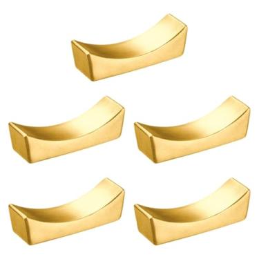 Imagem de Llazsybz Suporte para Pauzinhos, Descanso para Colher, Decoração de Mesa, Suporte para Talheres Resistente, Portátil para Casa, Café, Restaurante, Dourado