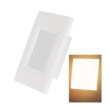 Imagem de Balizador de Embutir Com LED 5w 3000k Escada Parede 4x2 - Bella Light