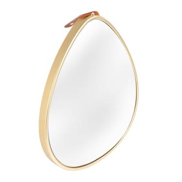 Imagem de Espelho Oval 34x29cm de Parede Decorativo