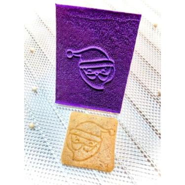 Imagem de BP09 carimbo para biscoitos pequenos natal - confeitaria dos moldes