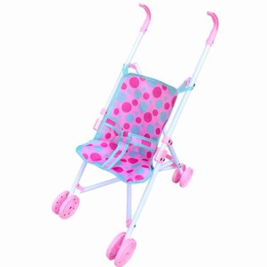 Imagem de Carrinho Para Boneca Dobravel Passeio Divertido 08 Rodas - Dm toys