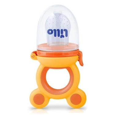 Imagem de Alimentador Infantil Lillo Silicone Macio e Flexível com Alça +6 meses