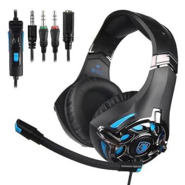 Imagem de Conjuntos de acessórios de computador sades sa-822 3,5 mm com fio oco 