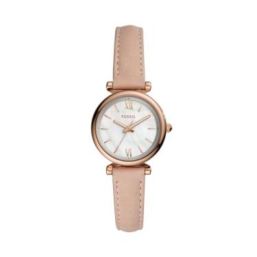 Imagem de Fossil Relógio feminino Carlie Mini quartzo aço inoxidável prata, rosa, Mini, Carlie Mini