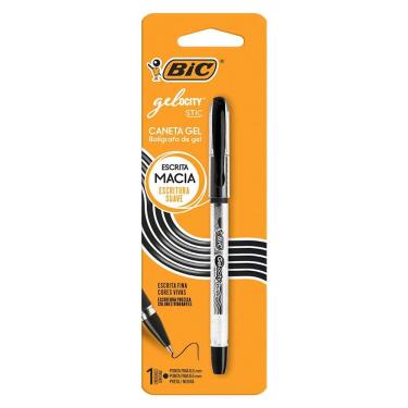 Imagem de Caneta gel Gelocity Stic 0.5mm Preta - Bic