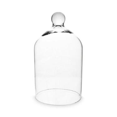 Imagem de Redoma de Vidro Cupula de Vidro sem Base Varicação 25cm - Pense Flores