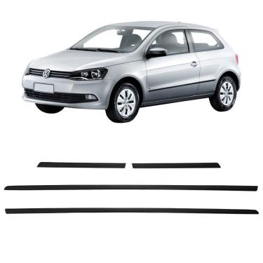 Imagem de Friso Lateral Gol G6 2 Portas 2013 A 2017 Preto