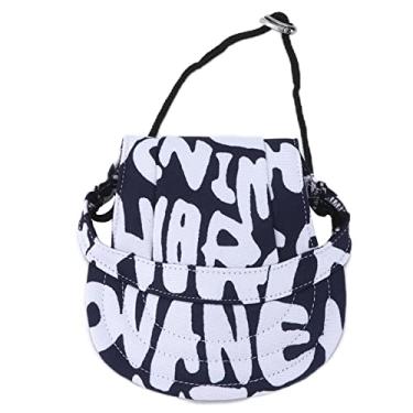 Imagem de GLOGLOW Boné de beisebol para cães, proteção solar para animais de estimação, chapéu de beisebol com viseira com orifícios para orelha e alça ajustável no queixo para filhotes de cães pequenos