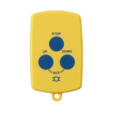 Imagem de Controle remoto de elevação de barco SP-7240 adequado para sistemas de elevação de barco sem fio GEM Pós-março de 2007, 372 MHz, longo alcance de 300 pés, resistente à água e flutuadores, transmissor