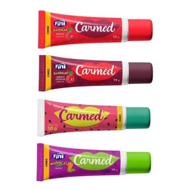 Imagem de Kit 4 Carmed Fini Hidratante Labial Diário 10G