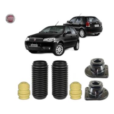 Imagem de Par Kit Do Amortecedor Dianteiro Palio 1996 A 2011 Completo