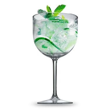 Imagem de Taça Transparente 20X10,3Cm Incolor Acrilico 600Ml