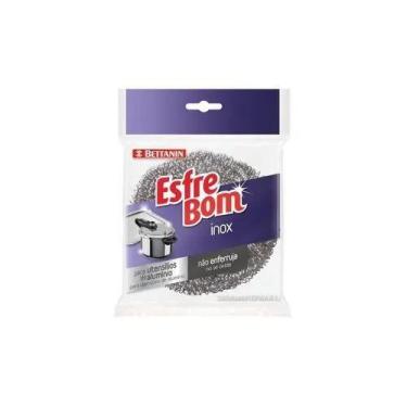 Imagem de Esponja em Aço Inox para Utensílios de Alumínio EsfreBom Bettanin