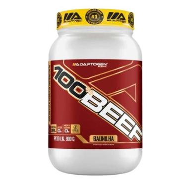 Imagem de 100% Beef Pote Com 900g Sabor Baunilha Adaptogen