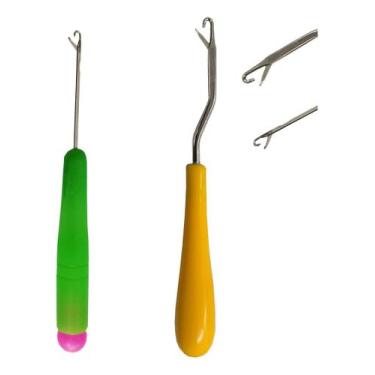 Imagem de 02 Agulhas Mega Hair Crochet Braind Twist Nina Smirna - Evolvere