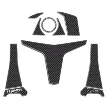 Imagem de Protetor Adesivo Kit Ignição Compatível Tiger 800 Xcx 2020 - Resinado 