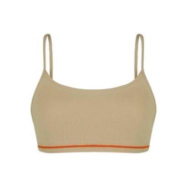 Imagem de Soutien Top Lobinha Infantil Mocinha Sem Costura Sem Bojo Alcinhas Microfibra Lupo-Feminino