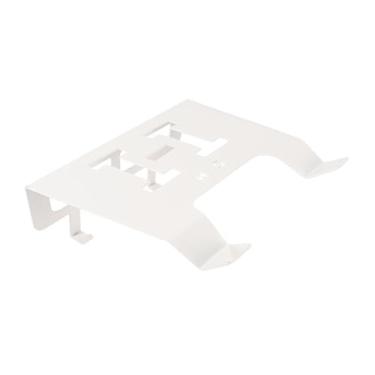 Imagem de Dynwave Suporte de bicicleta de parede, suporte para bicicleta, versátil, economiza espaço, prático, de parede para bicicleta, acessório para casa, Branco