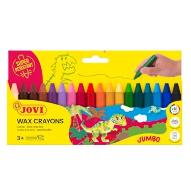 Imagem de Jovi Pacote com 18 gizes de cera sortidos - 980/18