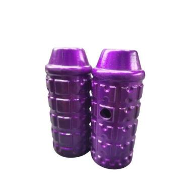 Imagem de Pedaleira Apoio Trolhão - Bmx Pezinho Suporte De Pé Alumínio Bicicleta