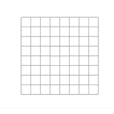 Imagem de Memory Board Com Led + Mini Prendedores e Suporte de Parede Tela Aramada Para Fotos (40x40 Branco)