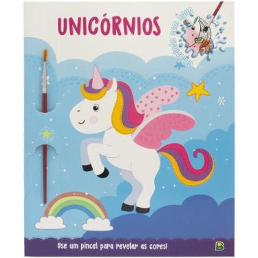 Imagem de Livro - Colorindo com Água: Unicórnios