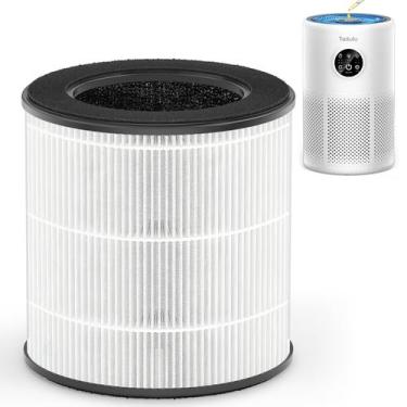 Imagem de Filtro purificador de ar Tailulu D10 Filtro de reposição, pacote com 1