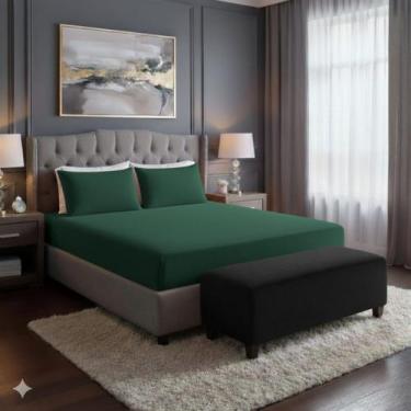 Imagem de Jogo de cama Casal Padrão Mantinha soft quentinho inverno - NoBrand, V