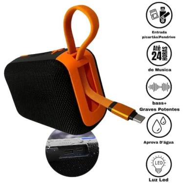 Imagem de Caixa de som portátil resistente e potente - Rick Imports