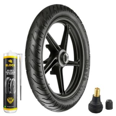 Imagem de Pneu Cb 300R 110/70-17 St500 Vipal + Bico Tr412 + Selante