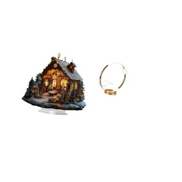 Imagem de Vaveren Ornamento de Acrílico para Decoração de Mesa Independente com Base para Estante de Livros, Festival, Quarto E Suporte de Metal para Garrafa de Vinho,