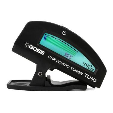 Imagem de Afinador Cromático Boss TU10BK Preto