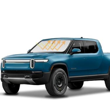 Imagem de Guarda-sol SLOGENTO 240T retrátil para Rivian R1T 2022-2025
