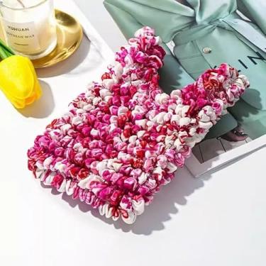 Imagem de Bolsas mágicas elásticas, sacolas de algodão, dobrável, reutilizável, portátil, expansível - grande capacidade, adequada para bricolage, publicidade, promoção, presente, atividade