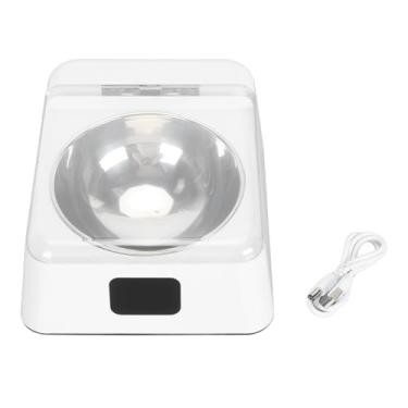 Imagem de Alimentador de gatos com sensor infravermelho, alimentador automático para gatos, tampa aberta com tampa automática, tigela removível, alimentada por bateria, tampa de abertura automática inteligente