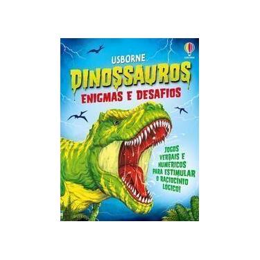 Imagem de Dinossauros: Enigmas e Desafios - USBORNE, Sortido