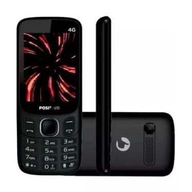 Imagem de Telefone Celular Positivo P41 4G Para Idosos Números Grandes