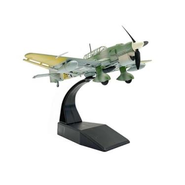 Imagem de LATUROP 1:72 Scale German Junkers JU-87 Bomber Model, War World II Military Airplane, Alloy Simulation Airplane, Metal Diecast Aircraft.