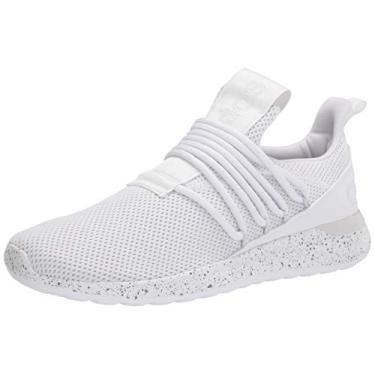 Imagem de adidas Lite Racer Adapt 3.0 Tênis de corrida masculino, Branco/Cinza painel., 39