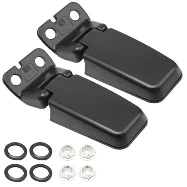 Imagem de Vkinman 2 peças 90320-7S000 Conjunto de dobradiças de vidro para porta traseira esquerda e direita, substituição para Infiniti QX56 2004-2010, substitui 90321-7S000 926-118