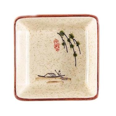 Imagem de prato de lanche Pratos De Cerâmica Para Molho Podem Ser Usados ​​para Molhos Uso Diário, Como Mostarda, Para Salada E Ketchup tigela de sopa