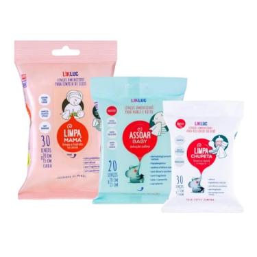 Imagem de Kit Higiene para Bebês – Limpa Mamá Lenços de Assoar e Limpa Chupeta