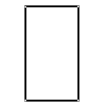 Imagem de Tela de Projetor Portátil HD Cortina de Projeção Dobrável de Poliéster para Home Office (Kavoletys9ufcdrwn-11)