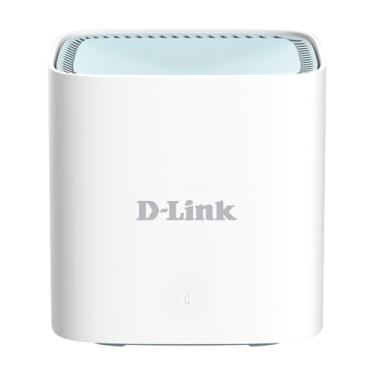 Imagem de D-Link M15-2 EAGLE PRO AI AX1500 Wi-Fi 6 Mesh System (pacote com 2) com AI Wi-Fi/otimizador de tráfego, controle parental AI, portas Gigabit, 1024 QAM, OFDMA, WPA3, funciona com Alexa/Google Assistant